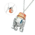 thumbnail image 2 of Star Wars Ahsoka 3D Chopper Necklace - Officially Licensed Lucasfilm Disney+ Pendant Necklace Chain - 18", 2 of 4