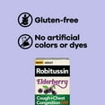 thumbnail image 6 of Robitussin Adult Maximum Strength Cough and Cold Medicine Syrup, Elderberry, 8 Fl Oz, 6 of 11