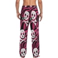 thumbnail image 2 of GZHJMY Halloween Punk Skulls Pajama Pants, Mens Lounge Pants Super Soft Men Pajama Bottoms, Christmas New Year Birthday Father's Day Gifts, X-Large, 2 of 7