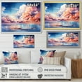 thumbnail image 4 of Designart "Fantastical Sky Minimalism" Sky Floater Framed Wall Art Living Room, 4 of 5