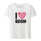 thumbnail image 1 of Camisetas con gráficos divertidos y extraordinarios de BDSM, camisetas con estampado BDSM, cómodas y técnicas para hombre, camisetas de cuello redondo geniales, 1 of 7