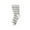 Beige, variant on Womens Color Block Striped Crew Socks Thin Knit Stacked Socks Preppy Style Ankle Socks