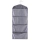 thumbnail image 1 of Organizador de armario colgante con múltiples bolsillos de doble cara, bolsa de almacenamiento para calcetines, ropa interior, sujetador (gris), 1 of 8