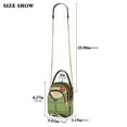 thumbnail image 2 of FORMRS Crossbody Bag for Women Quilted Travel Shoulder Cell Phone Purse with Chain Strap Handbag, Red Martini, 2 of 7