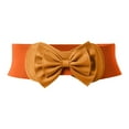 thumbnail image 5 of gcong Elegant Stretch Waistband Belt For Women Featuring Decorative Bowknot Design Versatile Fashion Accessory Suitable For Daily Wear And All Seasons, 5 of 5