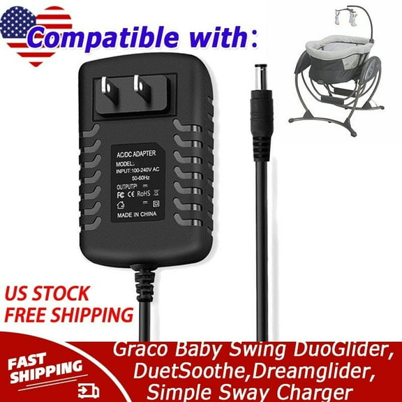 5V AC Adapter Compatible with Graco Baby Swing DuoGlider,DuetSoothe,Dreamglider,Simple Sway