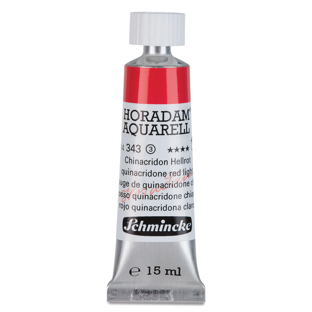 Schmincke Horadam Aquarell Artist Watercolor - Quinacridone Red Light, 15 ml tube