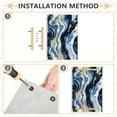 thumbnail image 2 of Ryvnso Marble Blue Gold White Abstract Bathroom Tray Vanity Countertop Trays Acrylic Organizer, 2 of 7
