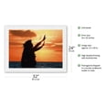 thumbnail image 2 of To Ask A Blessing (Pule Hoʻopōmaikaʻi) - Hula Dancer at Sunset - From an Original Color Photograph by Randy Jay Braun - Japanese Unryu Rice Paper Art Print 24 x 32 in, 2 of 4