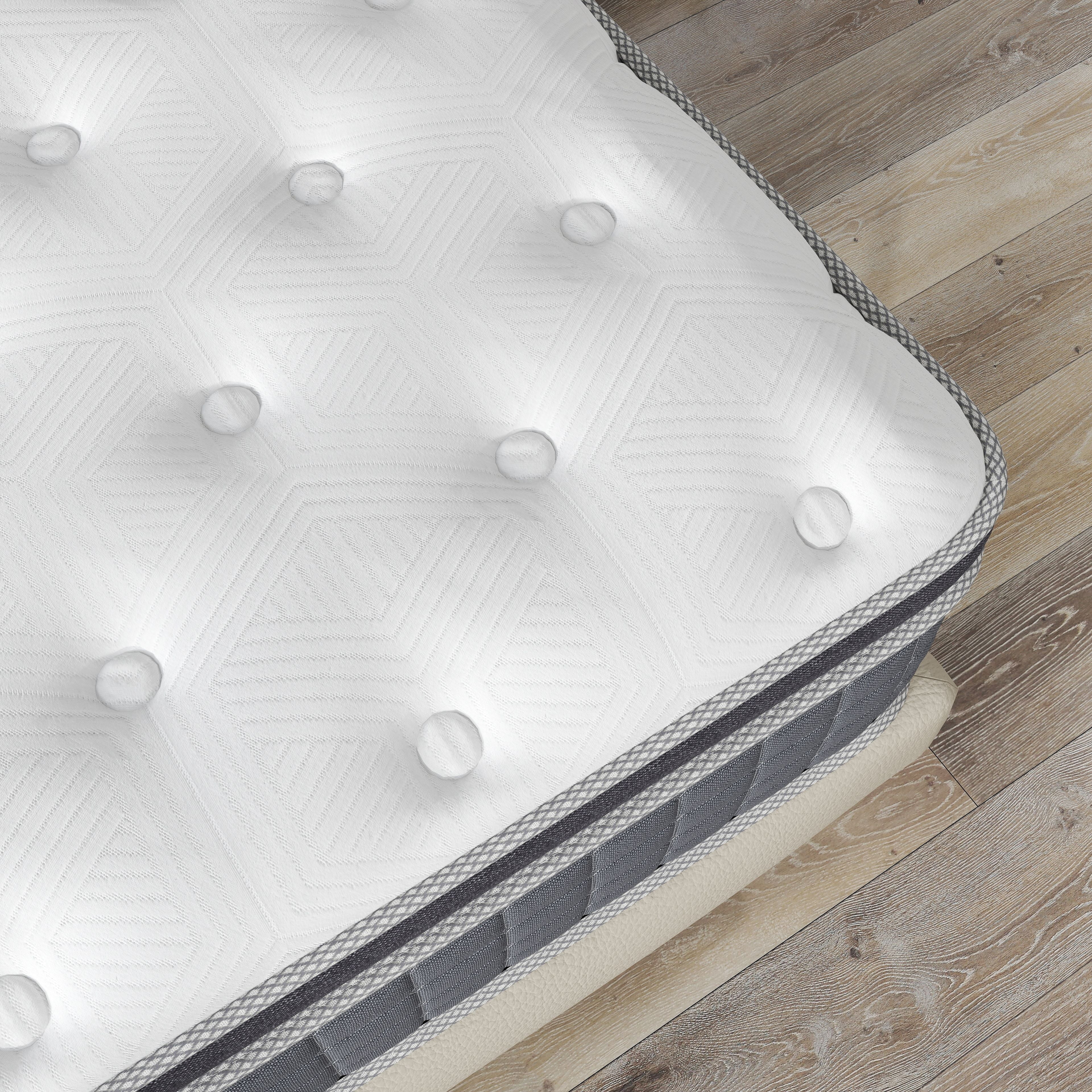 lemontalking 12" Gel Memory Foam Hybrid Mattress Inlemontalkingrspring Medium Firm Mattress,Twin