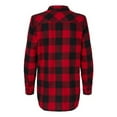 thumbnail image 5 of Burnside Women�'s Boyfriend Flannel, 5 of 5
