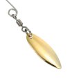 thumbnail image 5 of Fishing Lure Blades 1.3x0.4" Willowleaf Lure Making for DIY Bait, Golden 30 Pack, 5 of 5