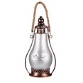 thumbnail image 4 of Wosthever Linterna de aceite led decorativa navideña, lámpara de queroseno alimentada por batería, adornos de mesa, decoración colgante Iluminación navideña Plata Wosthever HA025172-01, 4 of 6