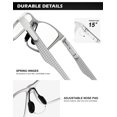 thumbnail image 4 of Gafas antiluz azul ANYLUV Lightweight Al-Mg Metal, 4 of 8