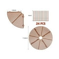 thumbnail image 3 of Rewenti Plant Pot Cover Plastic Pot Cover for Baby Safe Plant Pot Protector Flower Pot Protection Cover and Protective Net Cover-3pcs, 3 of 8