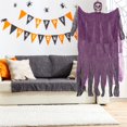 thumbnail image 5 of Michellecmm  Halloween Hanging Skeleton Movable Joints Skull Statue Props Decor, 5 of 8