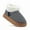Gray, variant on Women's Warm Bootie Slippers Winter Cozy House Shoes Non Slip Indoor Outdoor With Fuzzy Memory Foam Warm House Shoes