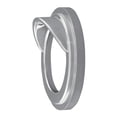 thumbnail image 4 of GG Grand General 68395 Chrome Plastic Small Gauge Cover with Visor for Freightliner, 4 of 4