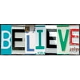 thumbnail image 2 of Gibbons, Lauren 32x15 Black Ornate Wood Framed with Double Matting Museum Art Print Titled - Believe License, 2 of 4