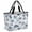 Blue, variant on Grey Conch Coastal Beach Bag for Women, Large Breathable Mesh Beach Tote Bag, Nautical Summer Starfish Coral Shell Sandproof Lightweight Travel Bags for Vacation Picnic Swimming Pool 15.7"x15.7"x9.1"