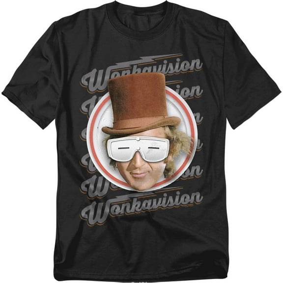 Willy Wonka And The Chocolate Factory T-Shirt Wonkavision Unisex Graphic Tee for Men & Women