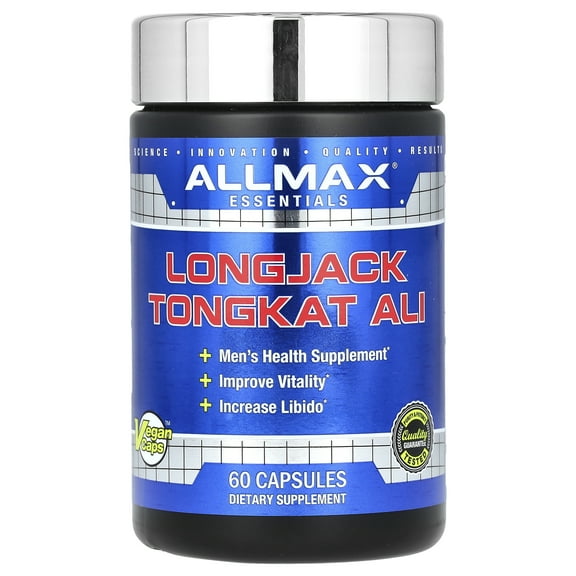 ALLMAX Essentials, Longjack Tongkat Ali, 325 mg, 60 Veggie Caps