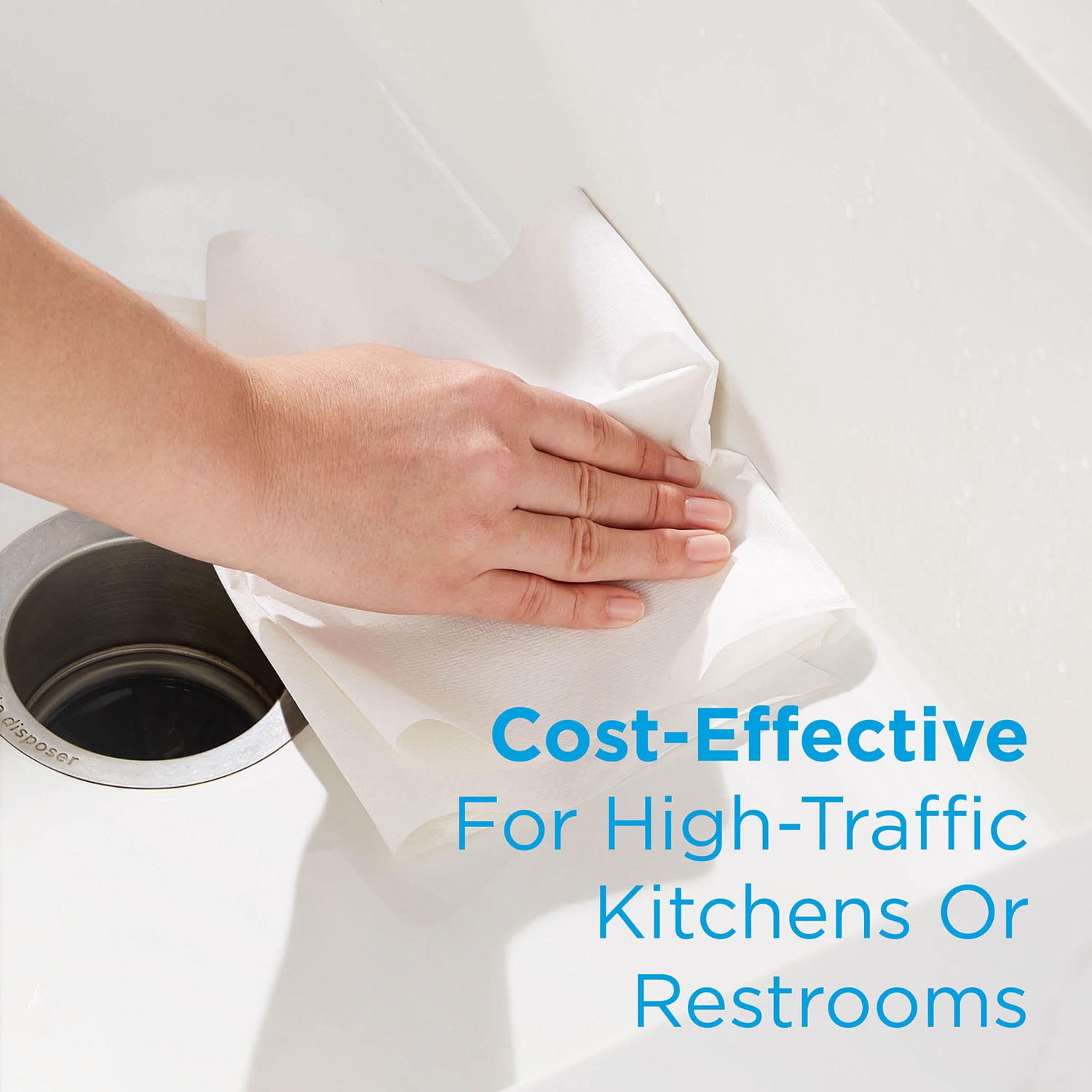 Marathon Center Pull Premium Soft and Absorbent Paper Towel Rolls with Hygienic and cost-effective, 1,800 Sheets (6 Rolls)