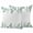 Green, variant on Eucalyptus Outdoor Pillow Covers 24x24 Set of 2,Waterproof Patio Throw Pillowcase Protectors,Watercolor Green White Botanical Vines Leaf Decorative Pillow Shams Cushion Covers for Seat Bed Couch Sofa