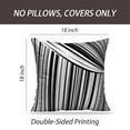 thumbnail image 2 of LALILO Throw Pillow Covers Lines Geometric Modern Contemporary Art Cushion Cover 18" x 18", 2772 Pack, 2 of 6