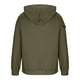 thumbnail image 5 of Sudadera con capucha para hombre, informal, a la moda, lisa, con cremallera, de manga larga, con bolsillo, de poliéster, 5 of 5