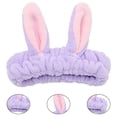 thumbnail image 3 of Zhaomeidaxi Cat Ears Headbands, Teenitor Elastic Women's Lovely Hair Band, Wash Face Spa Headband-Washable Facial Band Makeup Wrap Headbands Christmas Gift Fits All Head Sizes, 3 of 8