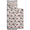 thumbnail image 2 of White Christmas Truck and Tree Pattern Toddler Nap Mats for Kids Preschool,59"x22" Sleeping Mat Bag or Kids,Toddler Sleeping Bag,Toddler Nap Mat or Daycare, 2 of 6