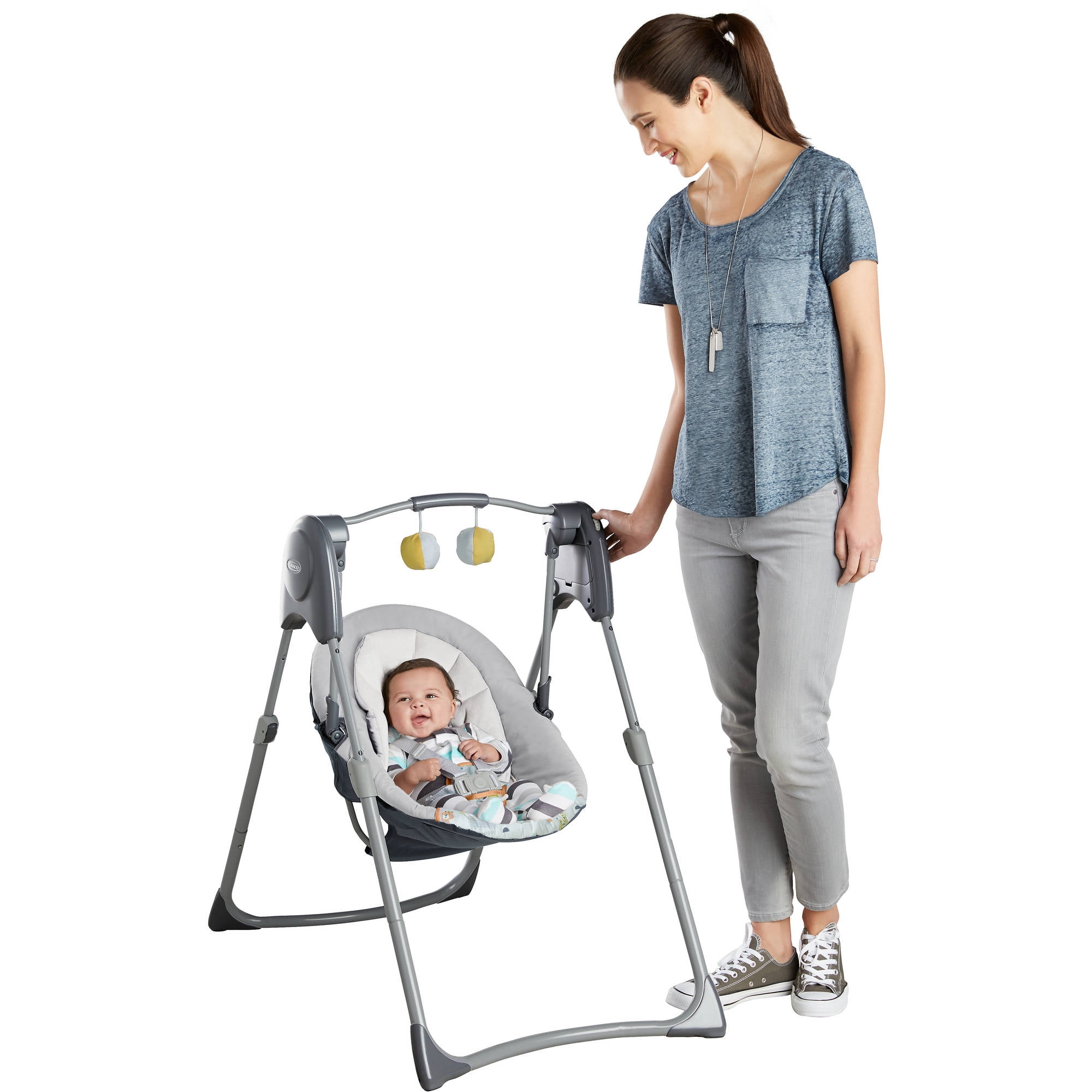 fisher price swing light blinking