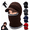 Coffee, variant on Winter Knit Hat with Visor Face Cover & Neck Warmer, 3-in-1 Fleece Lined Balaclava Ski Mask,Windproof Thermal Hat for Men Women