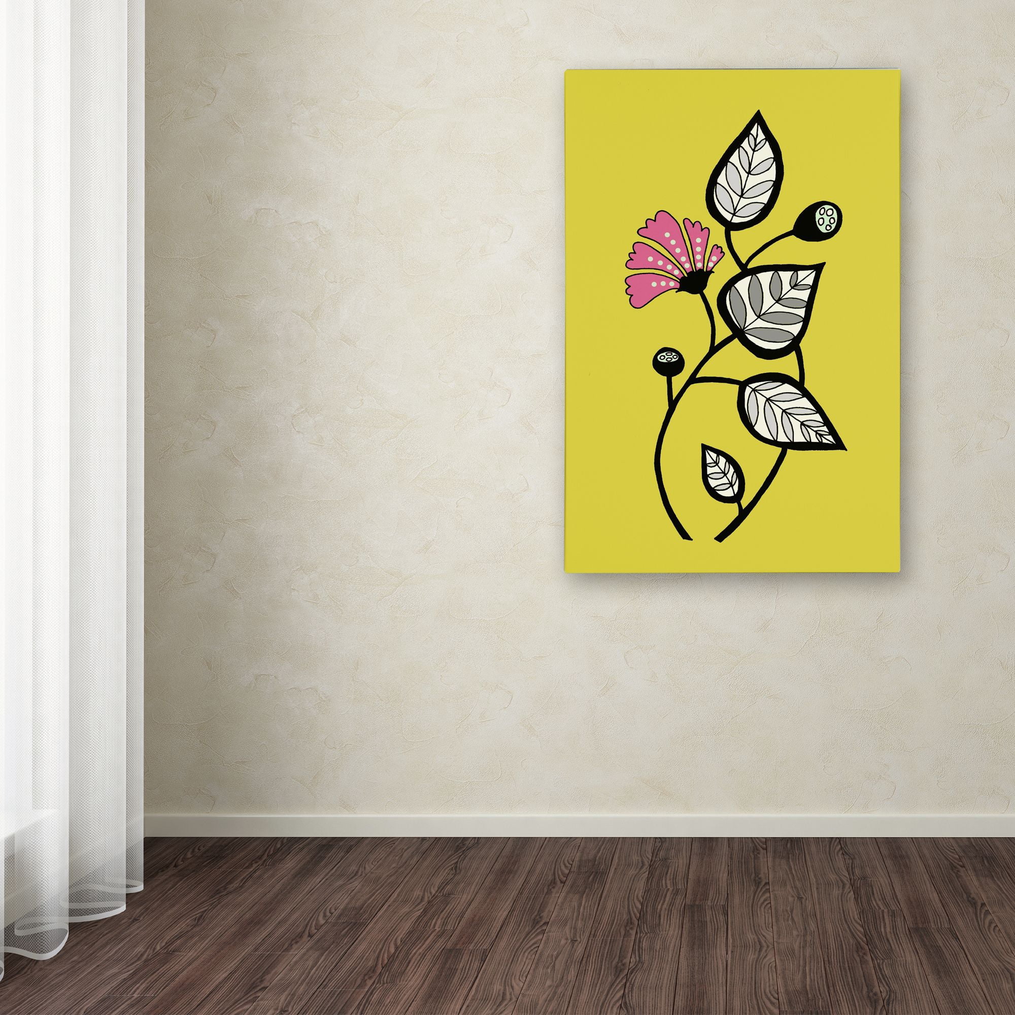 Trademark Fine Art "Tanto Tiempo" Canvas Art by Sylvie Demers