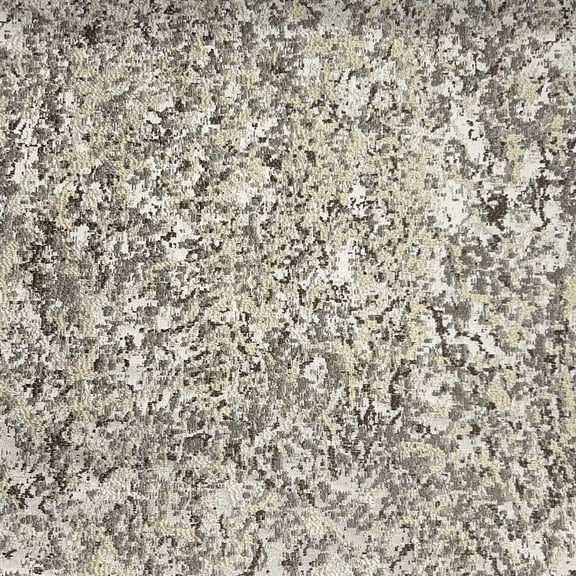 Decora Furnishings Luxurious Premium Brocade Jacquard Abstract Design Antique Fabric for Upholstery Dining Chair Window Treatments Drapery Craft Width 54 Inches - Fabric by The Yard (Brown)