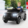 thumbnail image 4 of Gymax 12V Kids Ride On Car Licensed Land Rover Electric Vehicle w/ Remote Control Black, 4 of 10