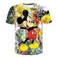 thumbnail image 1 of Nuevas camisetas de Mickey Mouse, ropa de la serie Disney, camisetas de moda, camisetas casuales de dibujos animados Kawaii de Anime, camisetas para niñas, camisetas 12T Gao Jinjia LED, 1 of 2