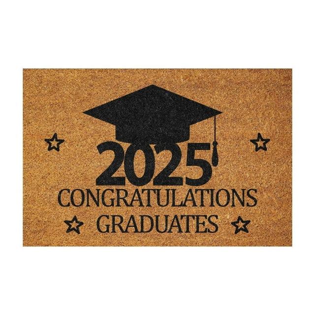 Graduation Season Theme Doormat for Decoration Doormat Bathroom Welcome Mat Doormat Floor Mat Party Decoration Graduation Season Unique Style Carpet Floor Mat