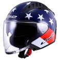 thumbnail image 3 of Casco LS2 Copter Abierto Rojo Blanco Azul 2XL, 3 of 7