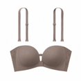 thumbnail image 1 of Strapless Push up Bra, JIANLAI Strapless Convertible Push Up Bra, Removable Strap Underwire Support Bra, Non Slip Deep Plunge Everyday & Formal Bra, 1 of 6