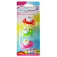 thumbnail image 1 of BornCare  3 Months Plus, Pacifier Printed with Silicone Cherry Baglet - 3 Pack, 1 of 1