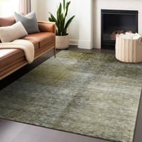 Addison Rugs Chantille Indoor/Outdoor Transitional Modern Taupe Washable Rectangle Rug, 5' x 7'6"