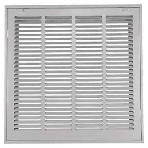 Filtered Return Air Grille, 12x24", White