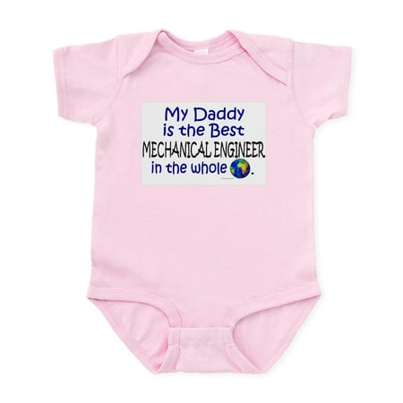

CafePress - Best Mechanical Engineer (Daddy) Infant Bodysuit - Baby Light Bodysuit Size Newborn - 24 Months