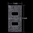 thumbnail image 2 of 10pcs Clear Vertical Blind Repair Tabs, Blinds Replacement Slats Fixers Parts, Fold Design Blind Repair Vane Savers, 2 of 5