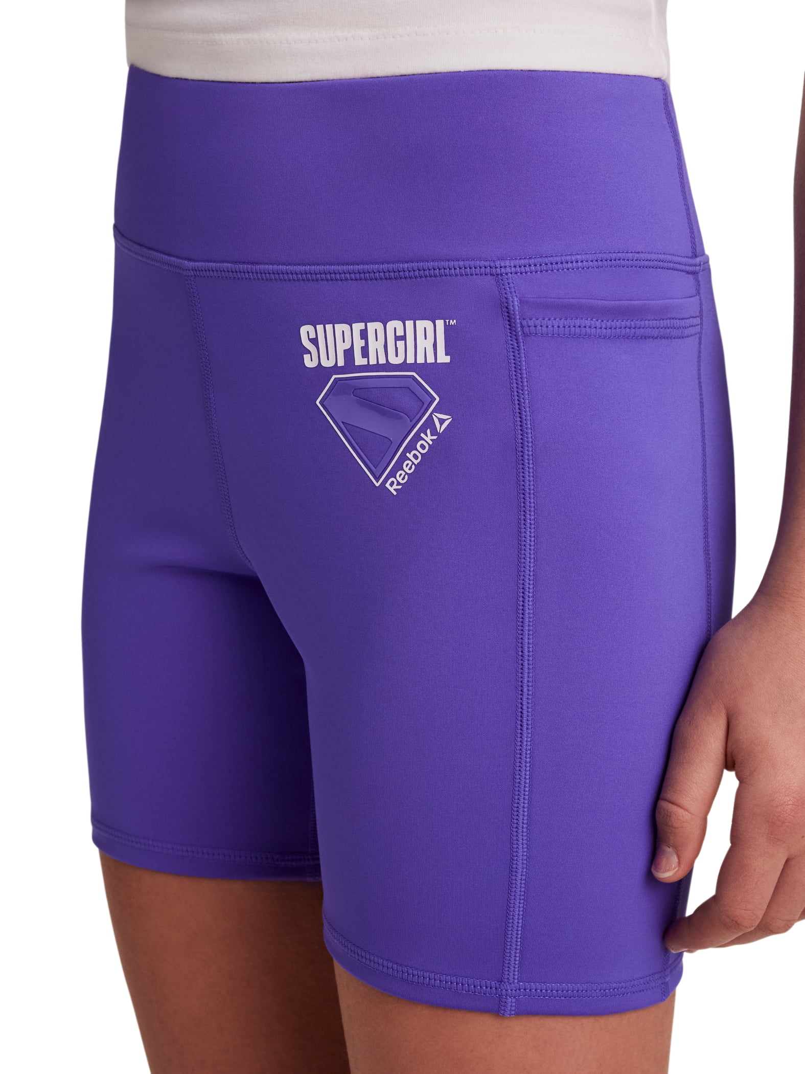 Reebok Girl’s Performance Supergirl Bike Short, Sizes 4-18
