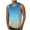 Sky Blue, variant on Mens Gradient T Shirts Sleeveless Moisture Wicking Soft Sports Tops Crew Neck Classic Comfortable Basic Shirts