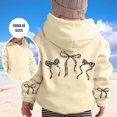 thumbnail image 2 of LRen Girls Hoodies Size 10-12,Girl's Bowknot Leopard Hoodies Long Sleeve Pullover Tops Preppy Back To School Cute Sweatshirts Hoodie Valentines Day Gifts,Beige,7-8 Years, 2 of 6