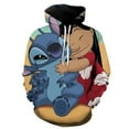 thumbnail image 1 of Stich Hoodies Jackets 3D Printed Anime Pullover Hoodie Sweatshirt, 1 of 2
